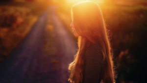 girl-beautiful-pictures-and-waist-long-hair-the-sun-the-road-beautiful-mood